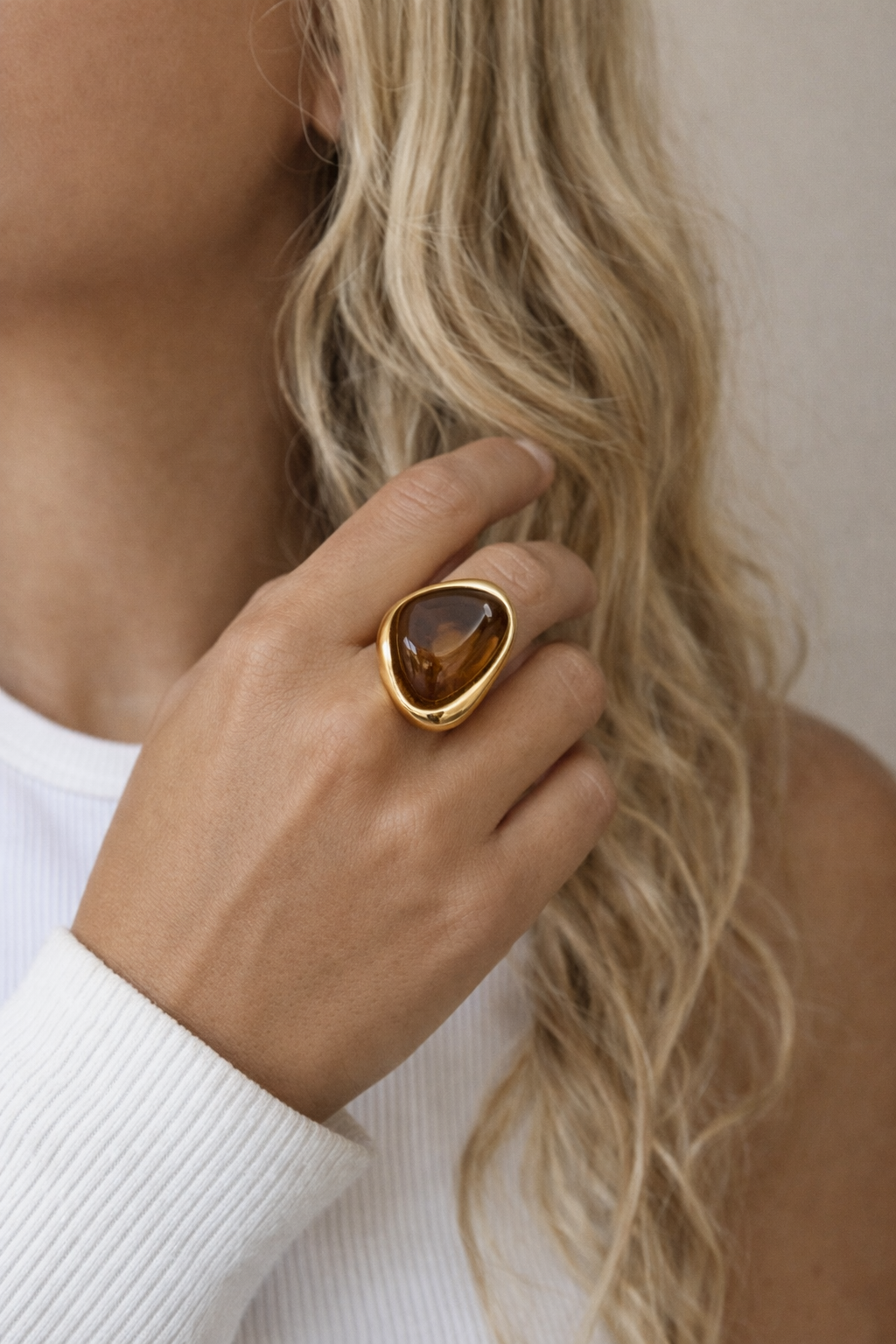 Bague Laura Marron
