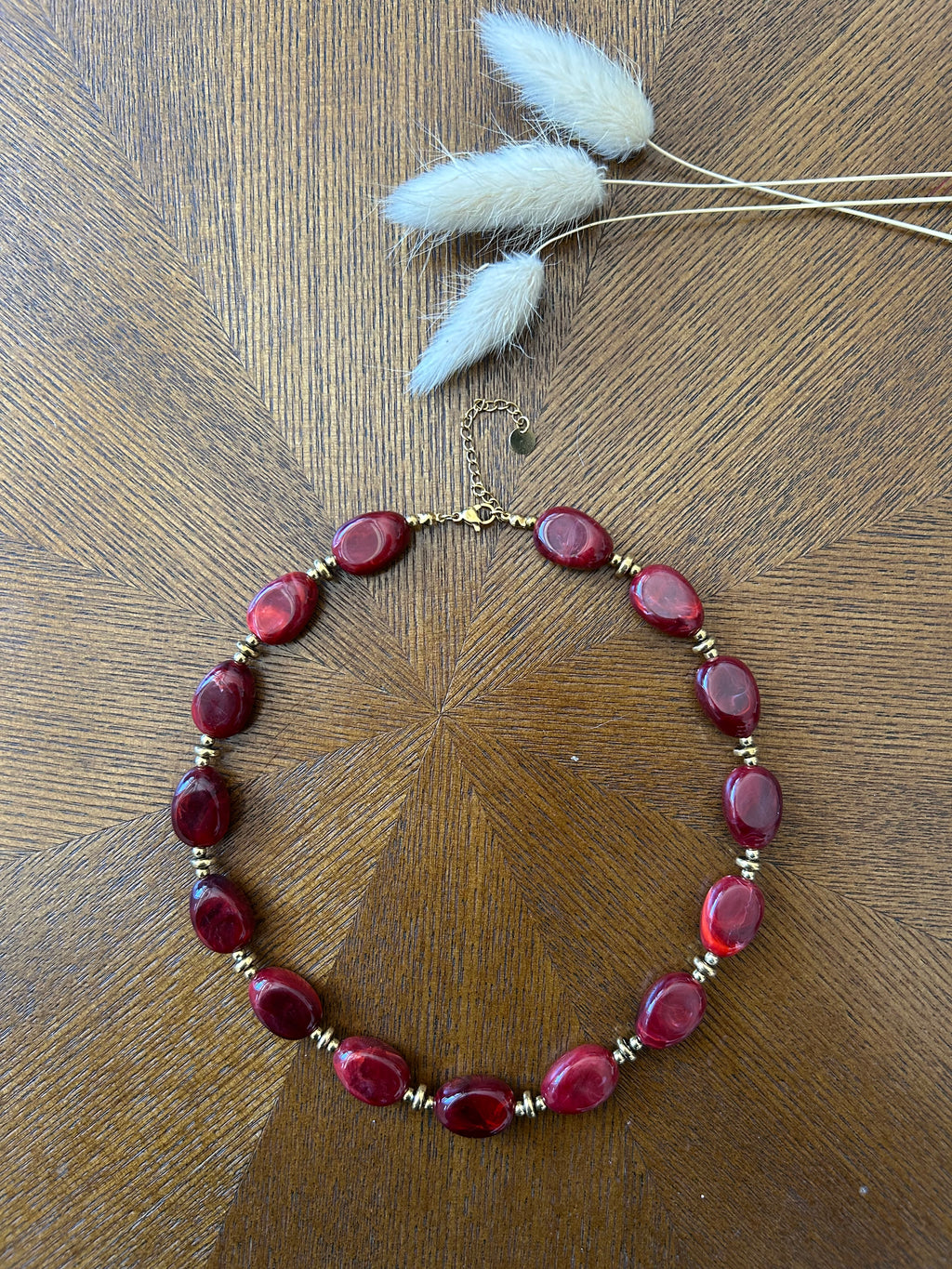 Collier Kyoto Bordeau