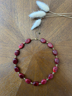 Collier Kyoto Bordeau