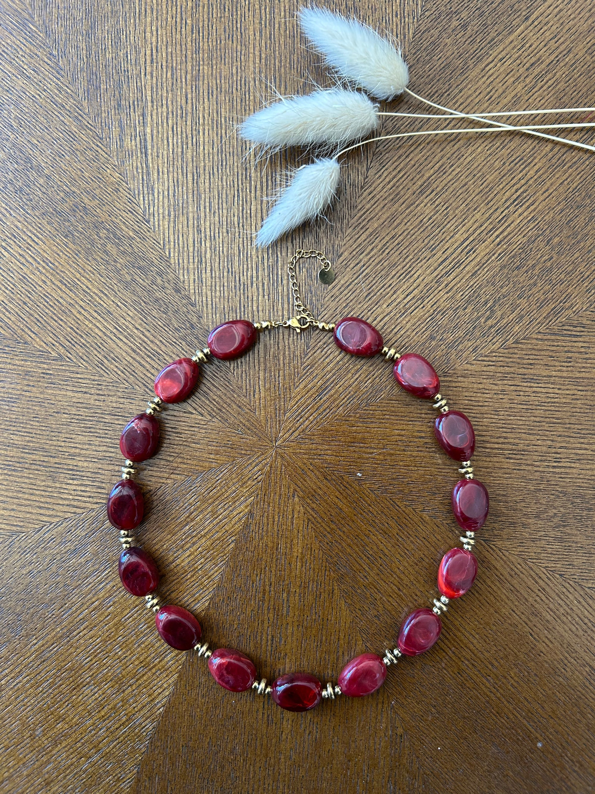 Collier Kyoto Bordeau