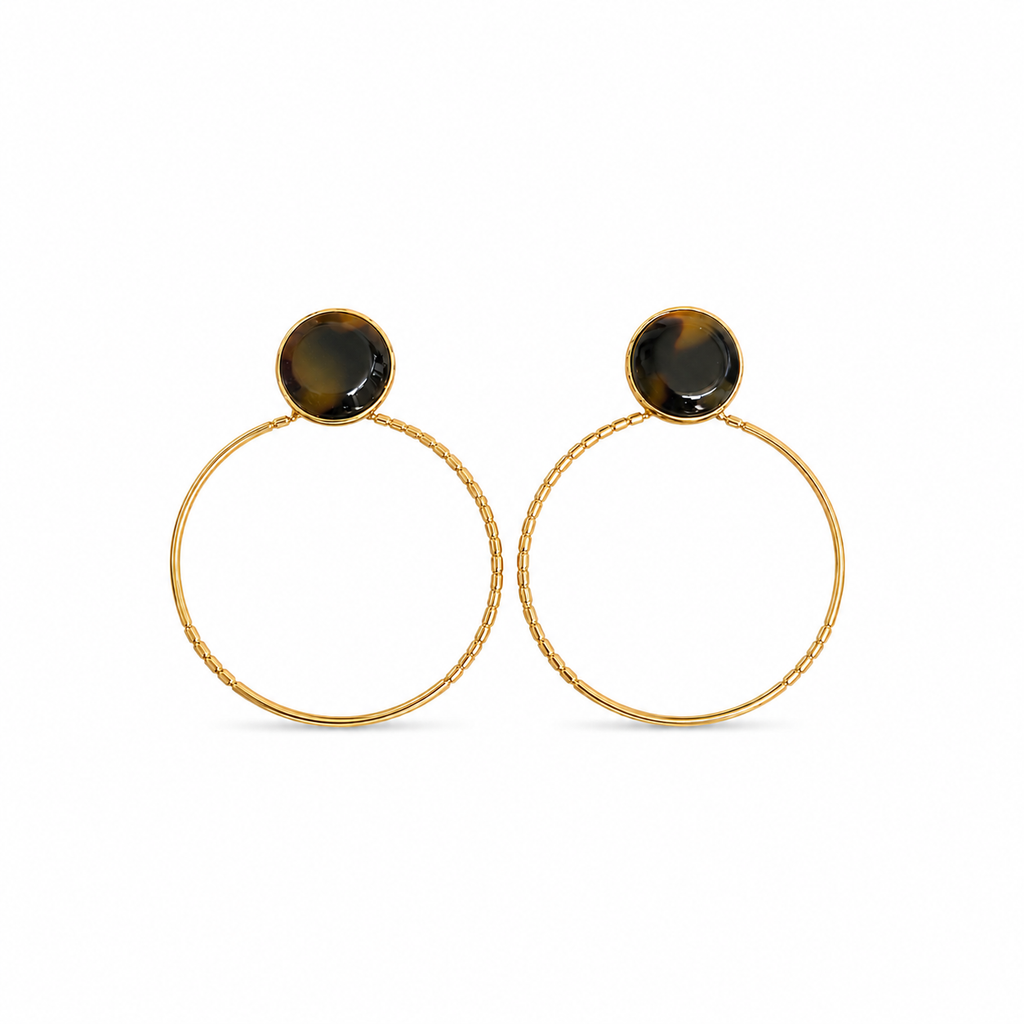 Boucles d'oreilles Créoles Caroline
