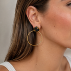 Boucles d'oreilles Créoles Caroline