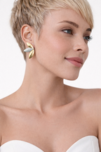 Boucles d'oreilles Bicolore Delphine