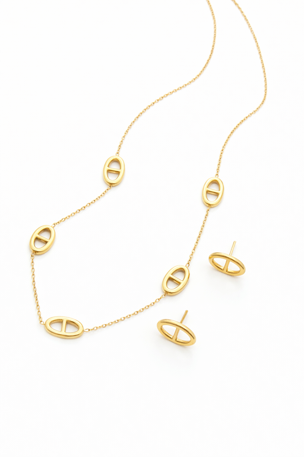 Parure Collier et boucles d’oreilles Louison