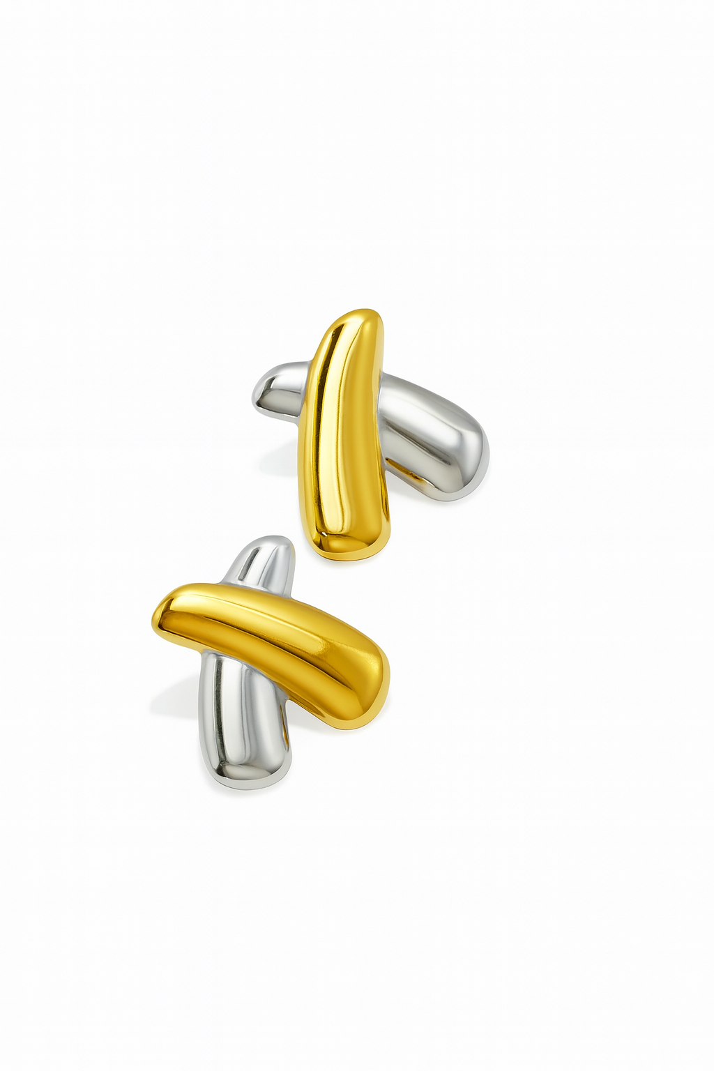 Boucles d'oreilles Bicolores Isabelle