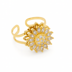 Bague tournante Anti-Stress Rosa