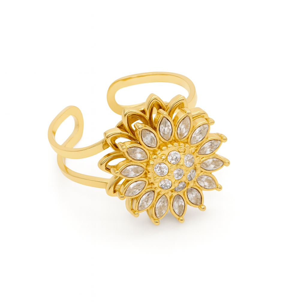 Bague tournante Anti-Stress Rosa