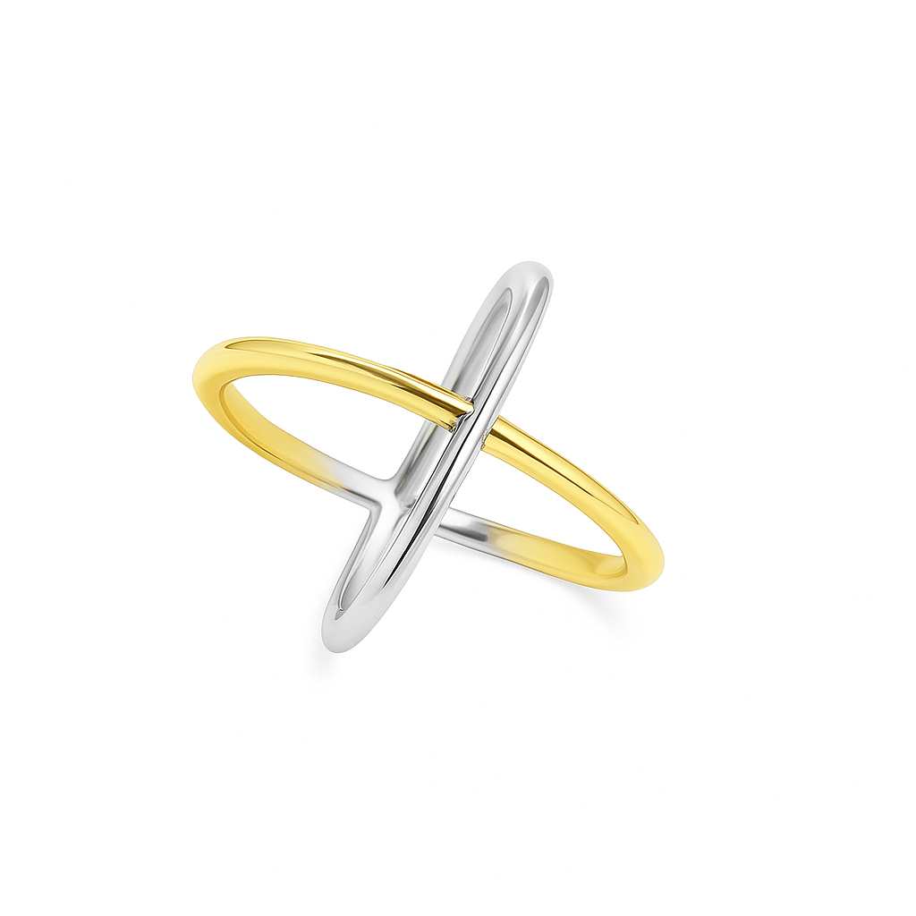 Bague Bicolore Lucia