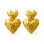 Boucles d'oreilles coeur Love is Blind