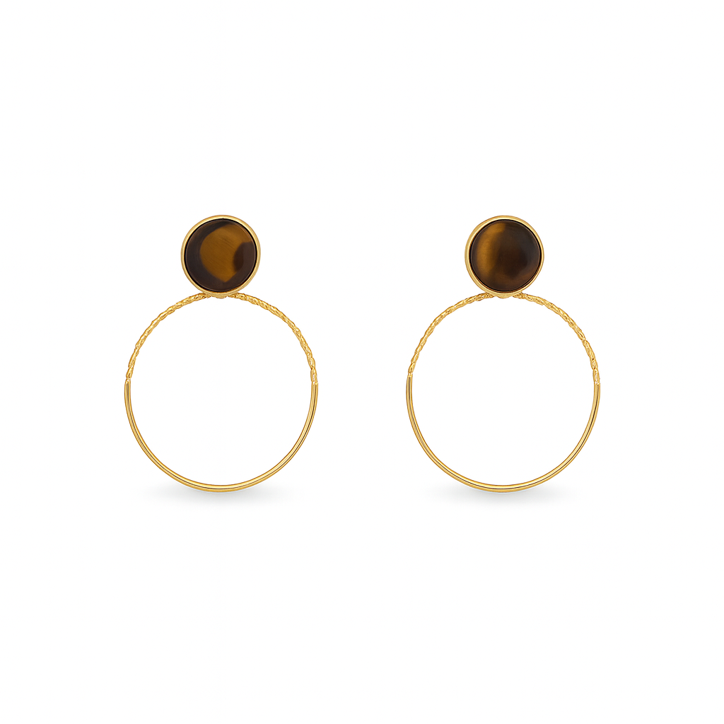 Boucles d'oreilles Créoles Caroline