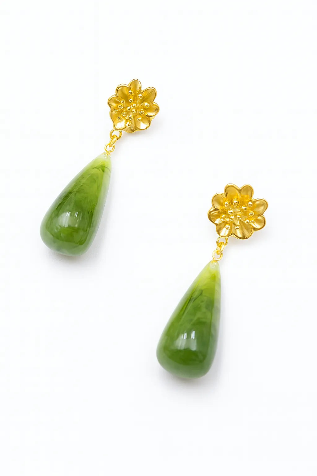 Boucles d'oreilles Jade