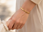 Bracelet jonc message MAMAN D'AMOUR