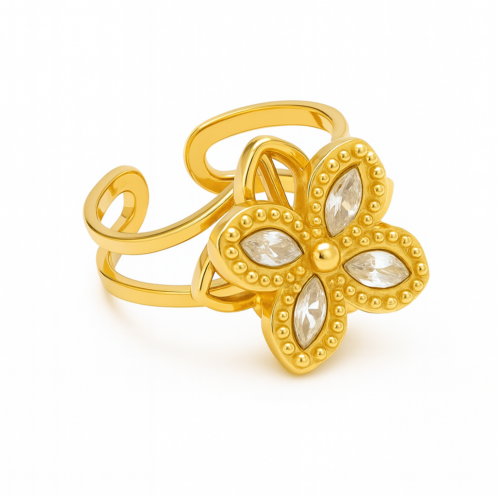 Bague tournante Anti-Stress Floralies