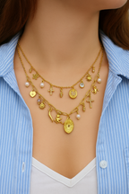 Collier double rang Esprit