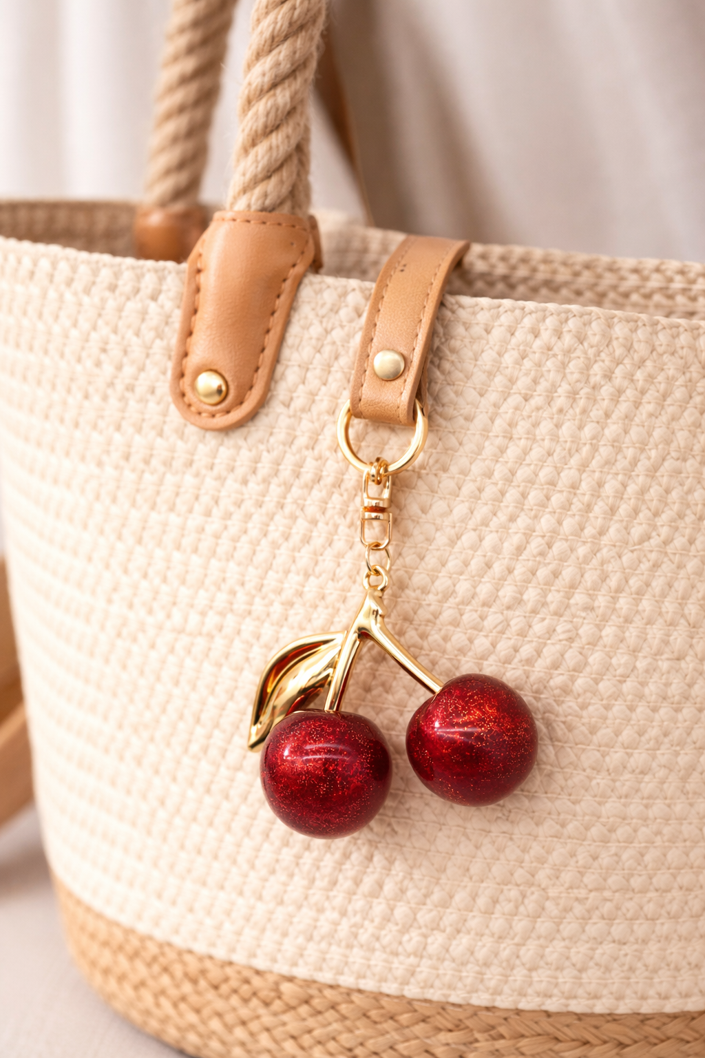 Porte-clés Cerises