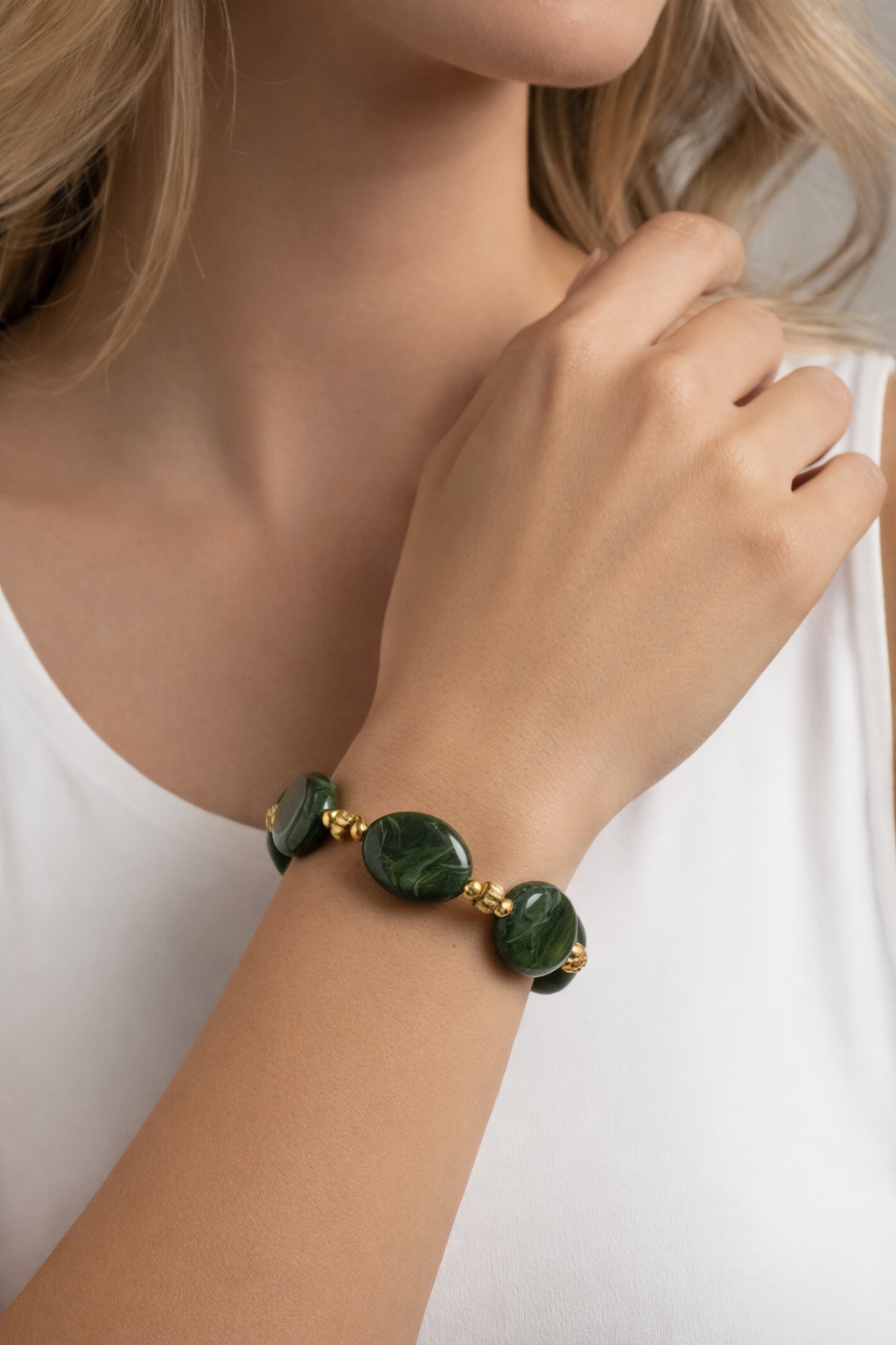 Bracelet Lilette kaki