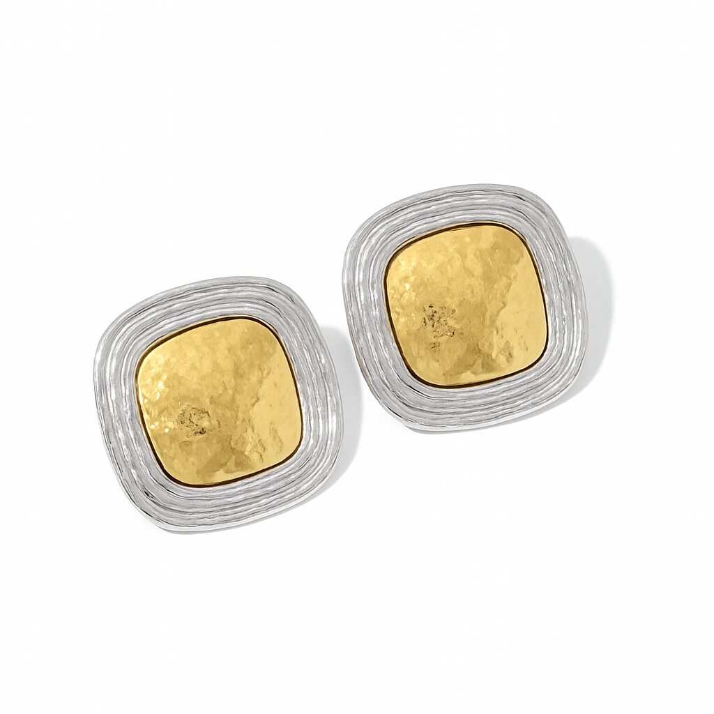 Boucles d'oreilles Bicolores Angela