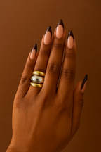Bague Bicolore Aura