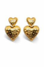 Boucles d'oreilles coeur Love is Blind