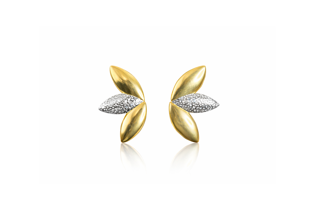 Boucles d'oreilles Bicolore Delphine
