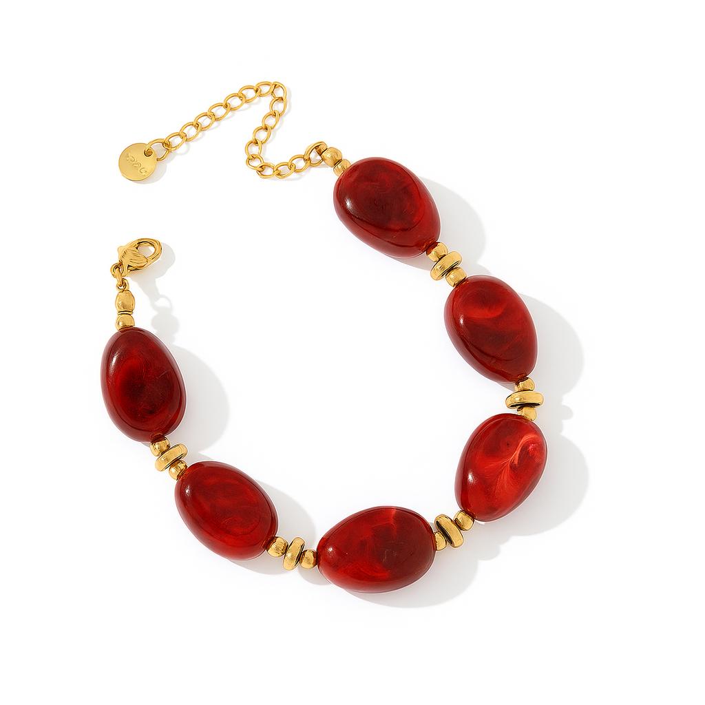 Bracelet Kyoto Bordeau