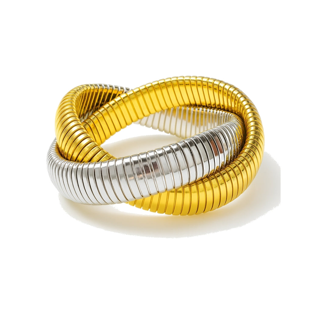 Bracelet bicolore Kimora