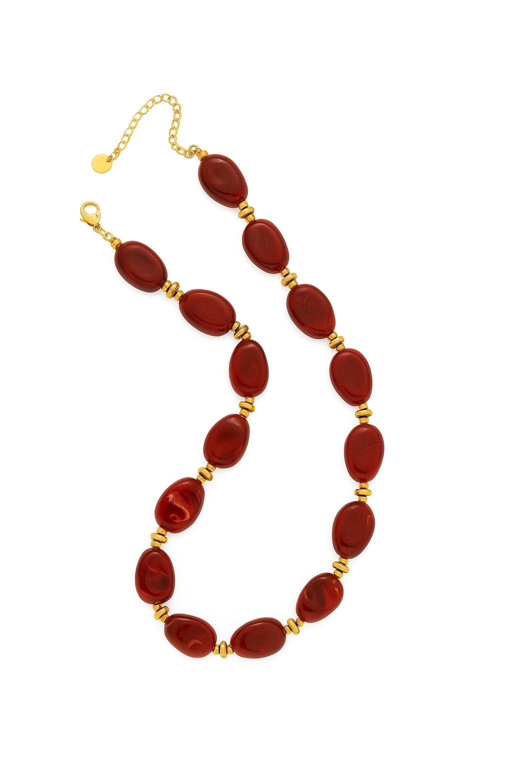 Collier Kyoto Bordeau